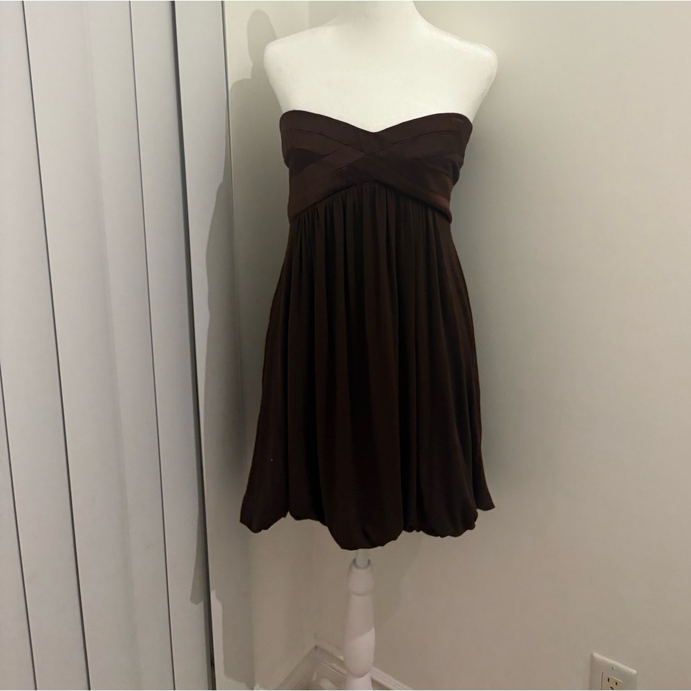 2B Bebe - Chocolate Strapless Dress
